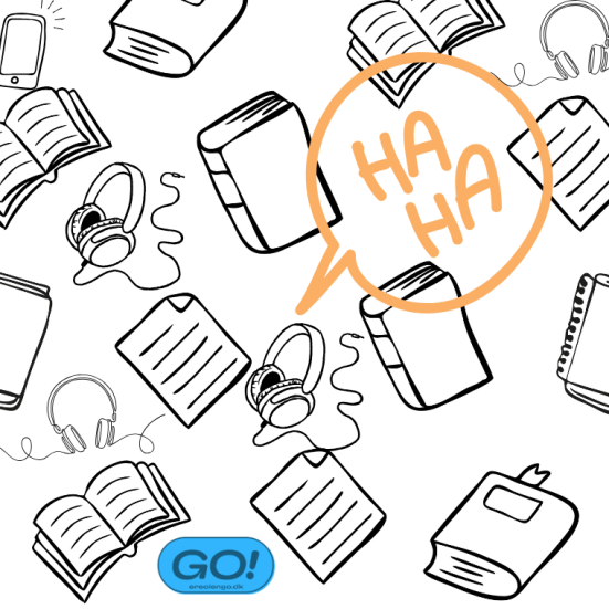 Grafikmedtegningerafhøretelefoner,smartphonesogbøger