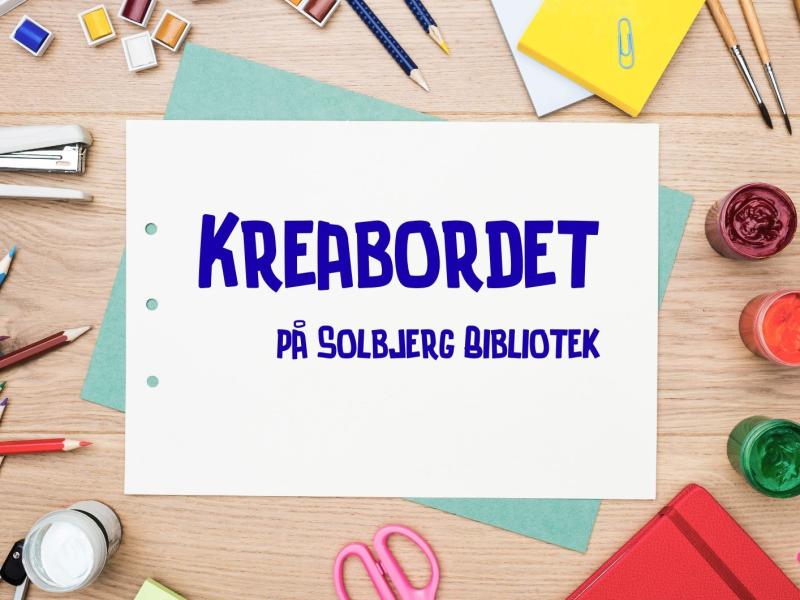 Kreabordet Solbjerg Bibliotek
