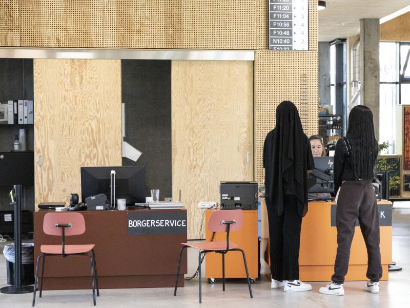 Borgerservice på Gellerup Bibliotek