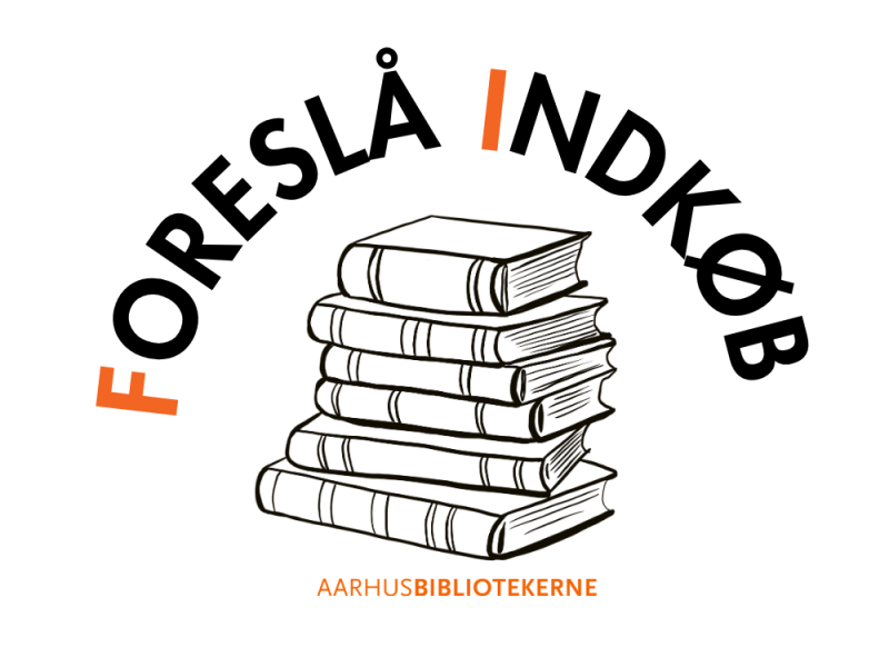 Forslå indkøb(tekst) og en stak tegnede bøger
